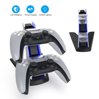 For PS5 Controller Fast Charging Dock Cradle Dual Controller Charging Dock Station For Playstation 5 DualSense‌ Wireless Gamepad
