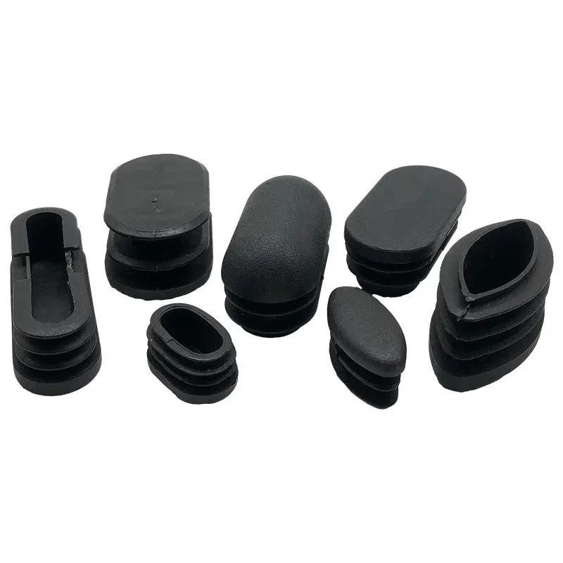 2~50pcs Plastic Tube Plug Pipe Blanking End Cap Non-slip Table Foot Dust Cover Chair Leg Floor Protector Pad Furniture Parts