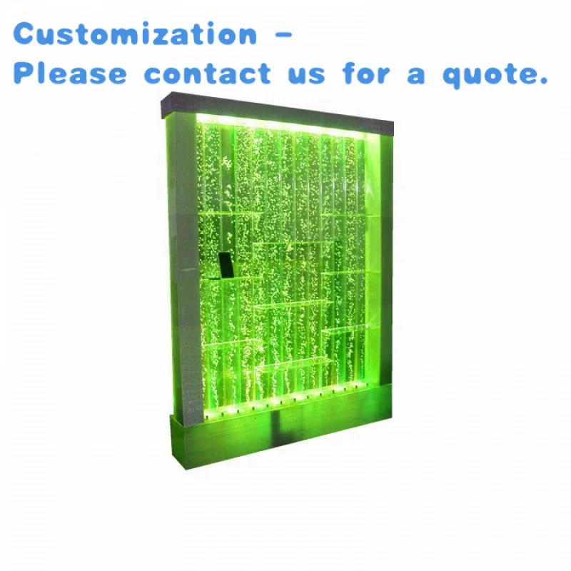 custom.Factory Direct Sale Customized Acrylic Bubble Wall LED bar Wine Shelf