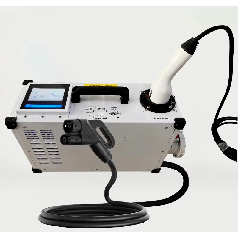 20kW CCS2 Portable and Mobile DC EV Fast Charging Station DC EV Charger Without Battery for European CarTesla Audi BYD VW ID