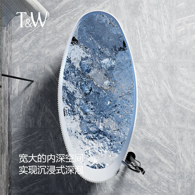 Home Jacuzzi Smart Bubble Massage Surfen Kunststein Massage Doppelbad