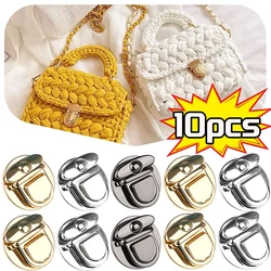 5/10pcs Metal Locks Bag Clasp Catch Buckles for Handbags Purse Tote Closures Snap Clasps DIY Craft Hardware Case Bag Accessories