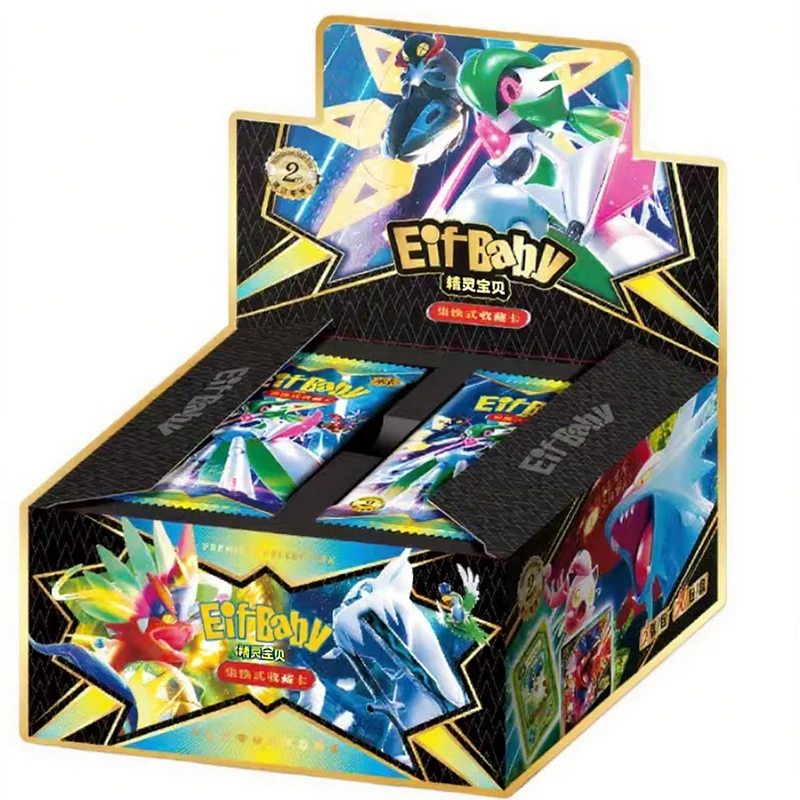 30 sacs Pokemon Anime jeu elfe carte de luxe carte pour animaux de compagnie Collection échange boîte-cadeau carte jouets loisirs pour enfants enfant cadeau de noël