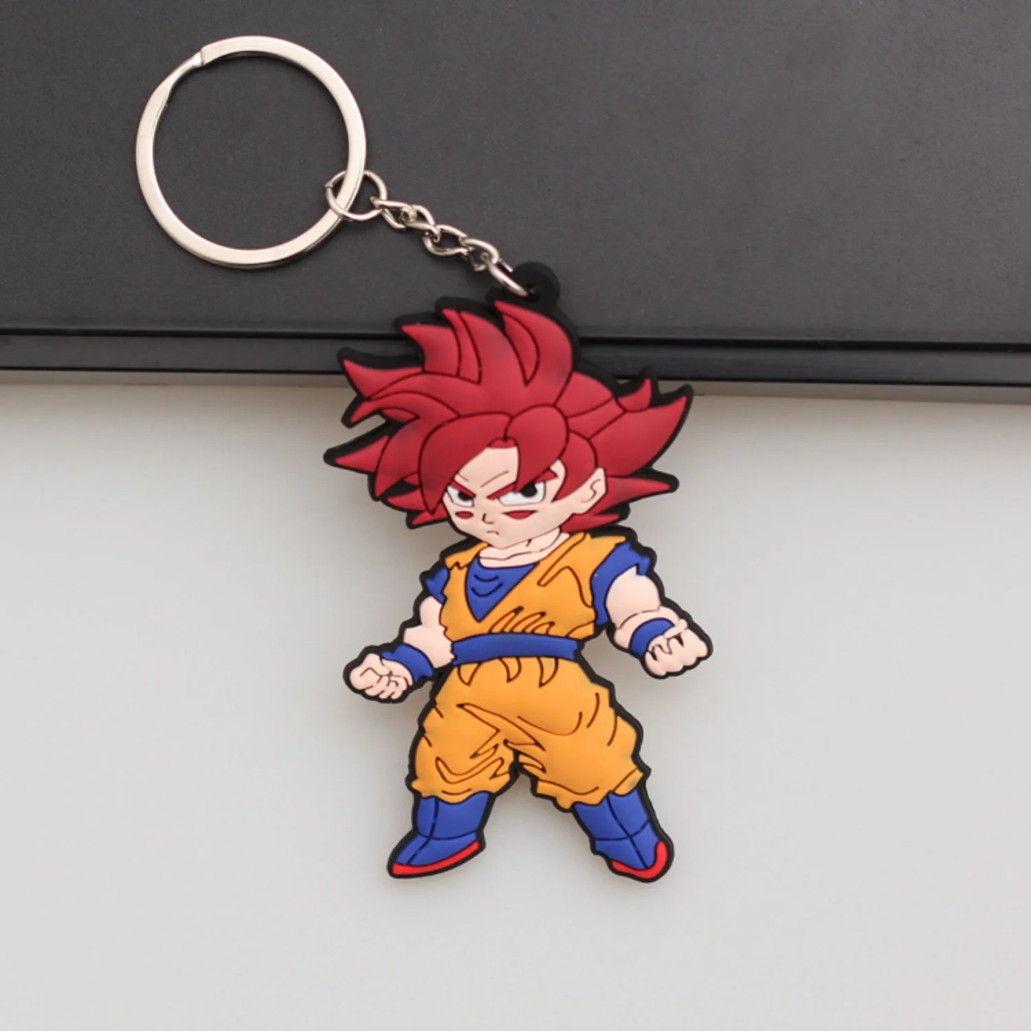 Dragon Ball Anime PVC Doll Cars Keychain Pendant for Men and Women\'s Universal Decorative Products Accessory Birthday Gift
