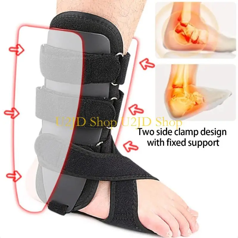 U2JD Premium Foot Drop Ankle Support Brace Provides Stability NonSlip & Easy To Wear