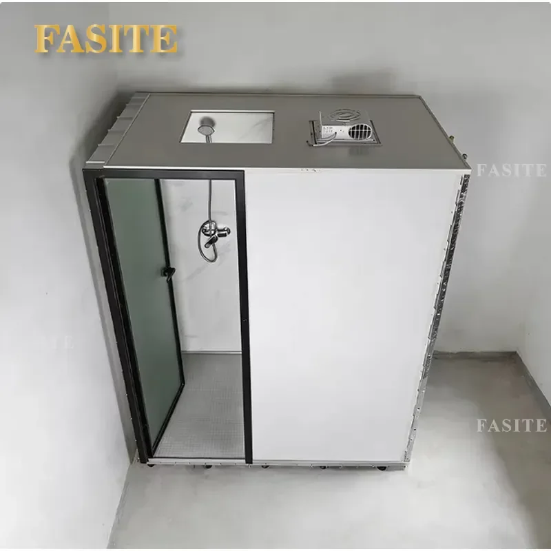 For Integrated Bathroom Shower Room Household Thermal Insulation Bath Unit Suitable for Rural Elderly Toilet Easy