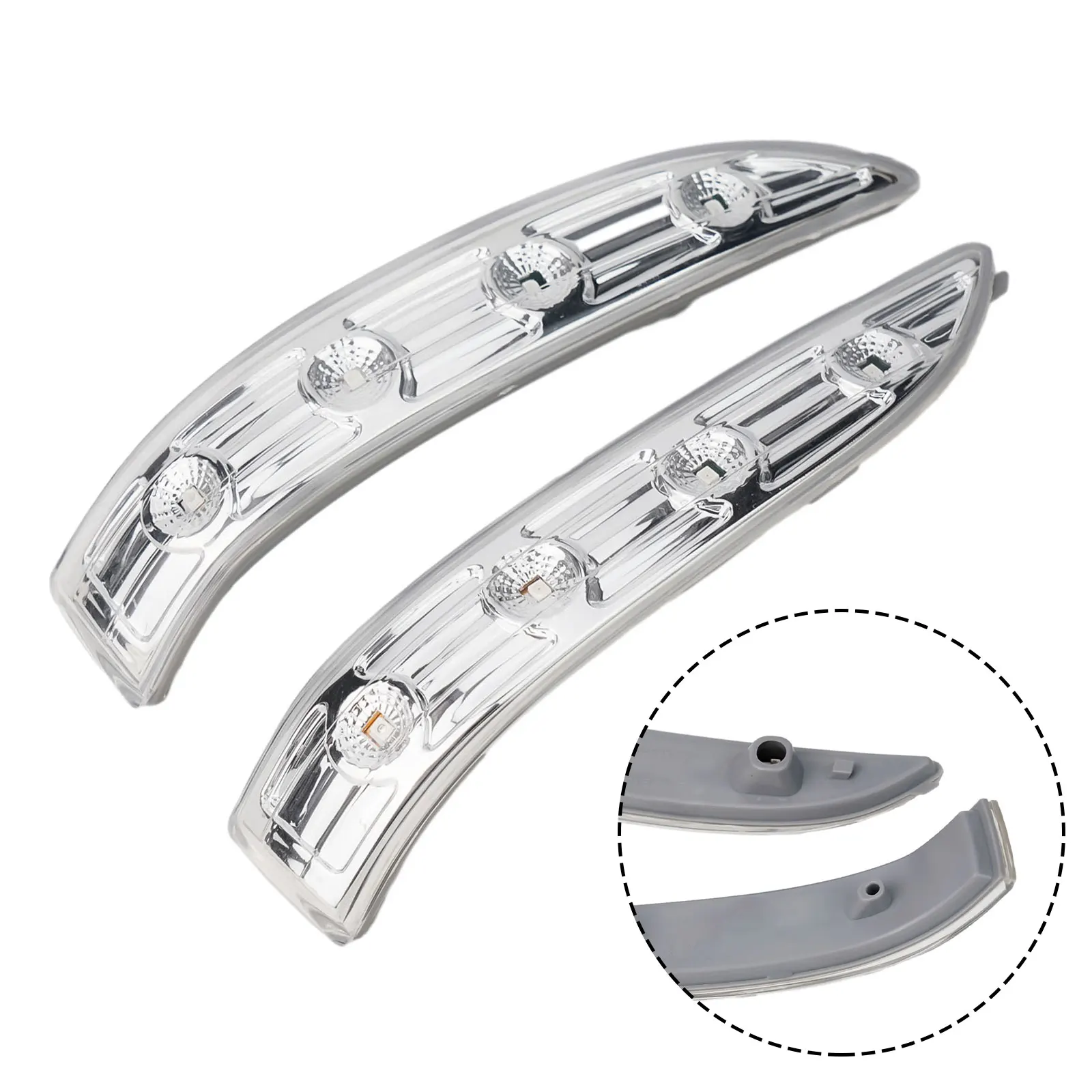1Pair Cars Wing Rearview Mirror Lights Turning Signal Lamps For Hyundai For Tucson 2010-2014 2015 IX35 Car Accessory