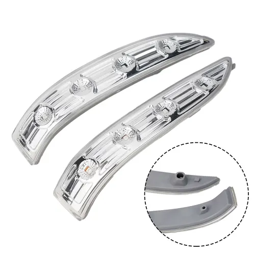 Imagen 2 del producto 1 par de luces de espejo retrovisor de coche, lámparas de señal de giro para Hyundai Tucson 2010-2014 2015 IX35, accesorio para coche