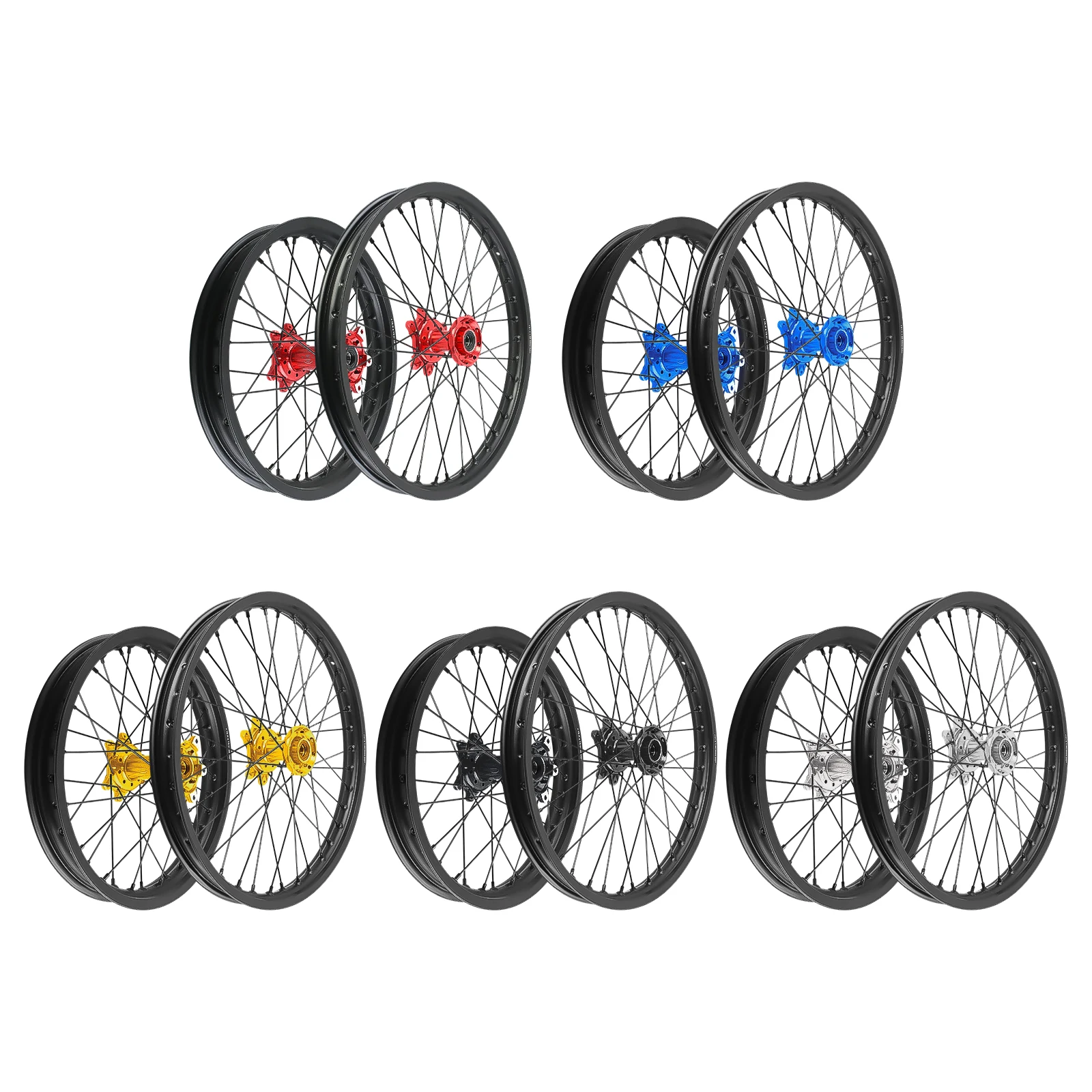 Wheel Kit Front Rear Wheel Hub 21 × 1.6