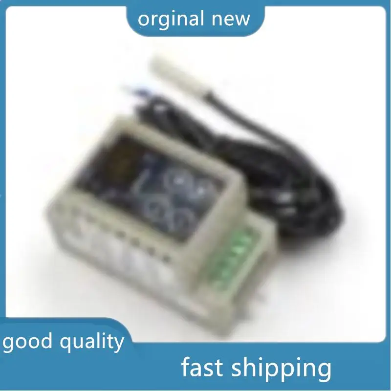 

Din Rail LED Display AC 90-250V 120'C Thermostat with Temperature Sensor Manual Temperature Controller w 2 Meters Wire