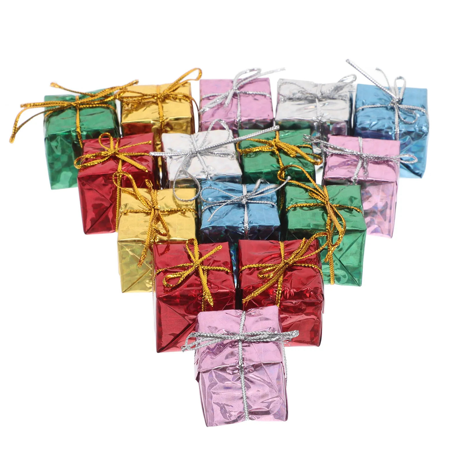 72Pcs Christmas Tree Decorations Creative Hanging Pendants Ornament Set for Home Party Fireplace Door Window Festival