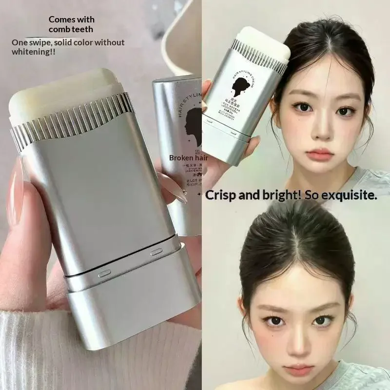 /Kuz/1Pcs Strong Hold Hair Wax Stick Non-Greasy Slick Pomade Styling Hair Tidy Neat Looking Hair Care Accessory Hair Wax Stick