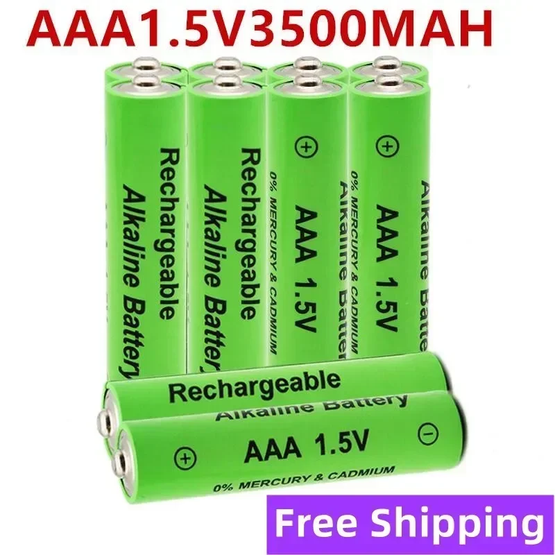4-20pcs AAA 1.5V 3500mAh Rechargeable Ni-MH Batteries for Clocks Mice Computers Toys - Bulk Pack of AAA Batteries