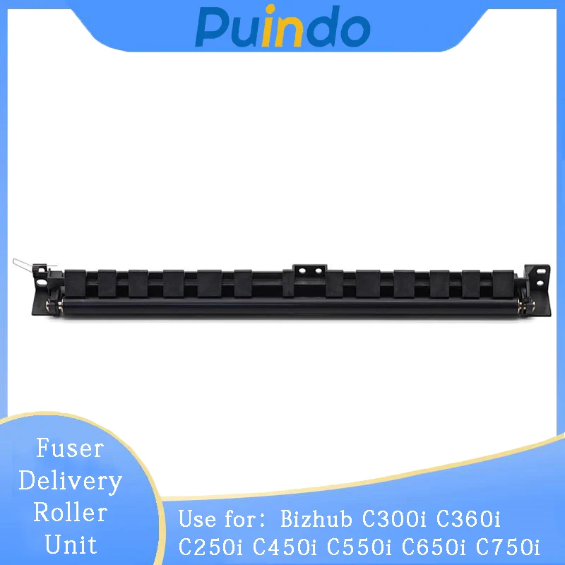 High Quality Fuser Delivery Roller Unit for Konica Minolta Bizhub C300i C360i C250i C450i C550i C650i C750i Fuser Exit Roller