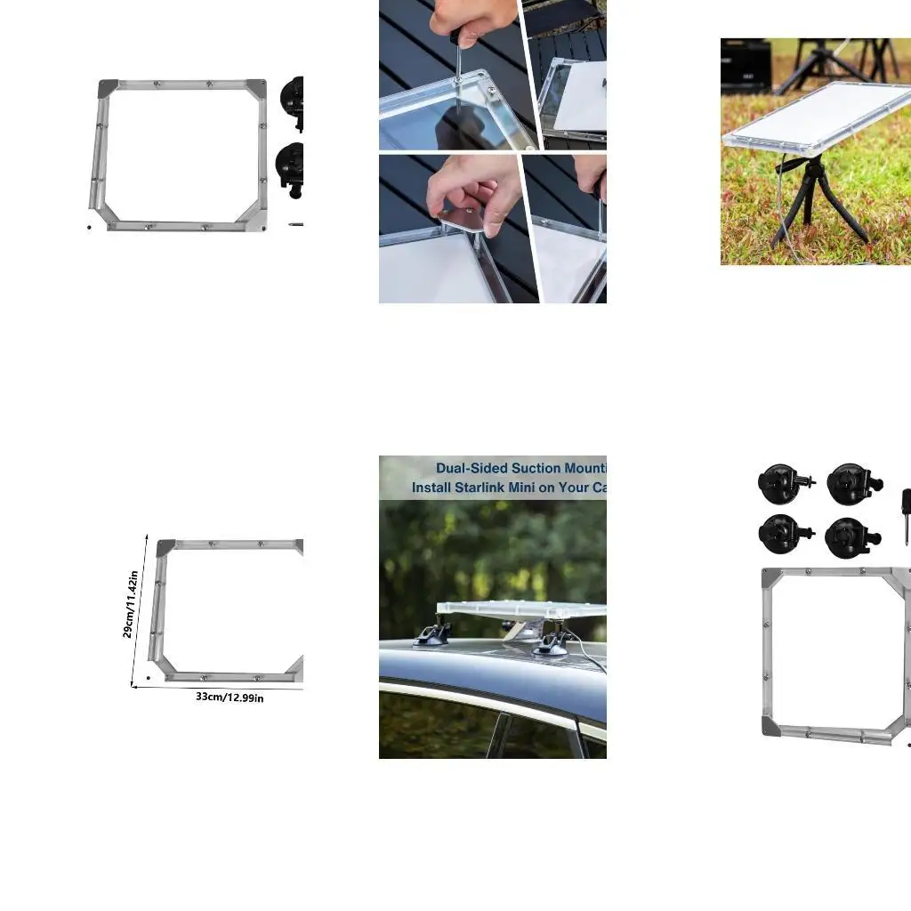 652F Durability Suction Mount for Space x Mini Car Front Windshield Car Roof Brackets Suitable for Travel Storage Holder