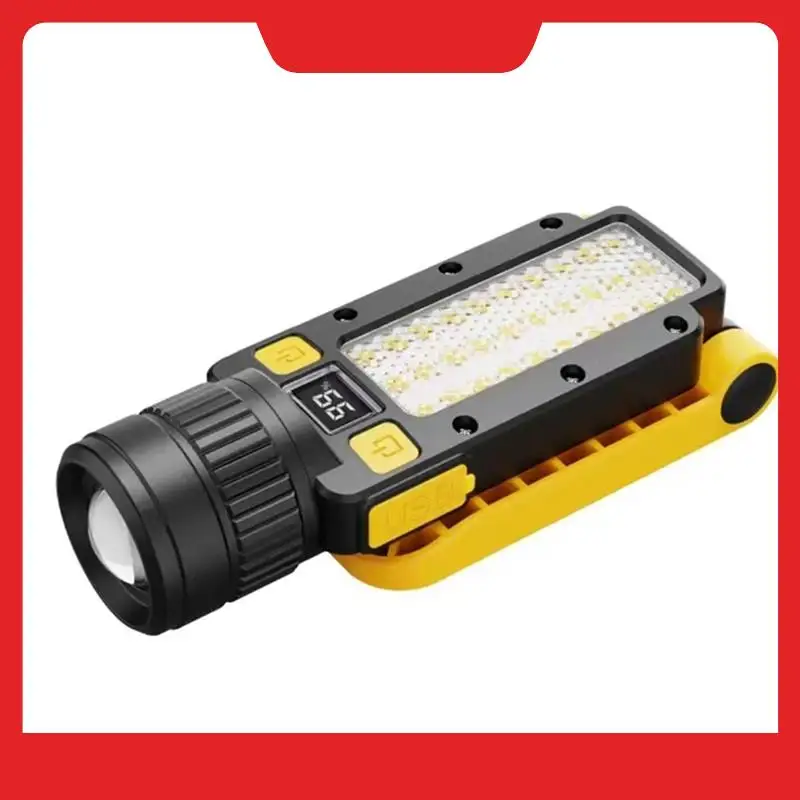 LED Ultra Bright Flashlight USB Rechargeable Torch Outdoor Waterproof Emergency Camping Fishing Lantern