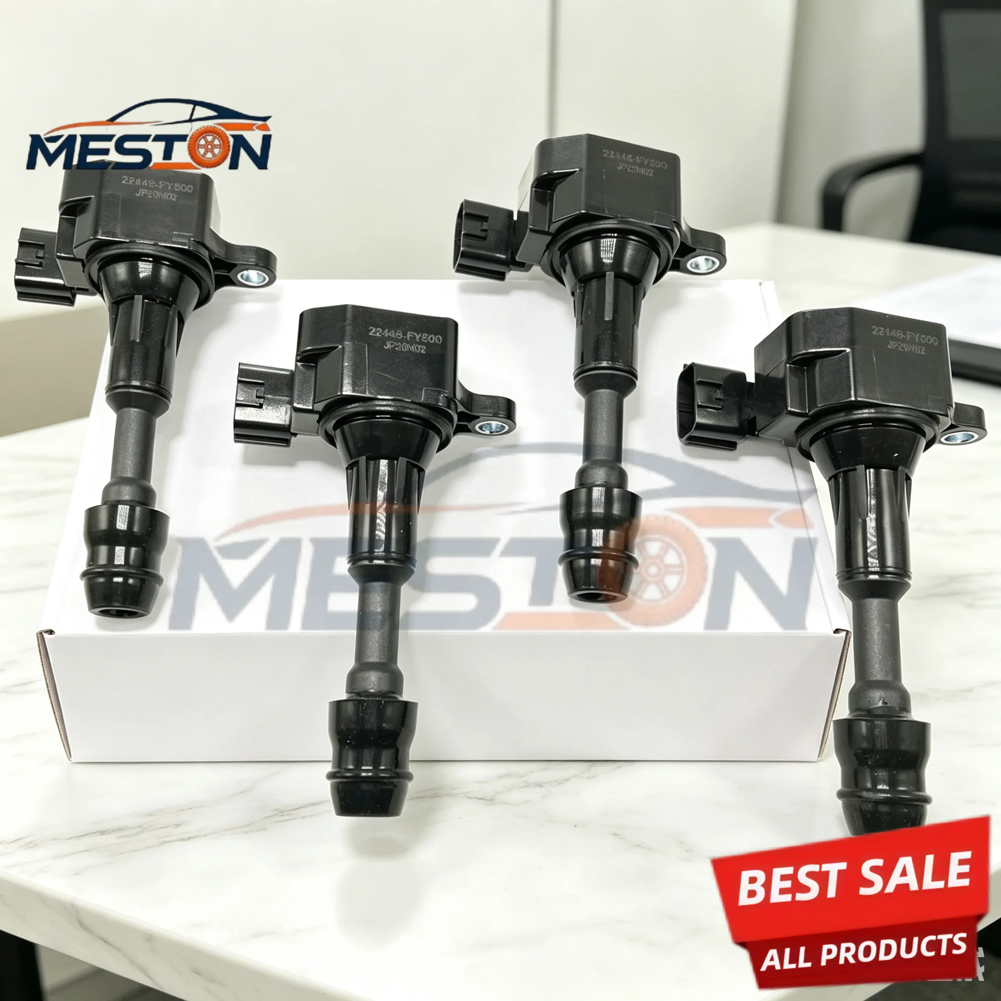 Set Of 4PCS Ignition Coil 22448-FY500 AIC-3116 For Nissan Maxima Murano Frontier Pathfinder 4.0L