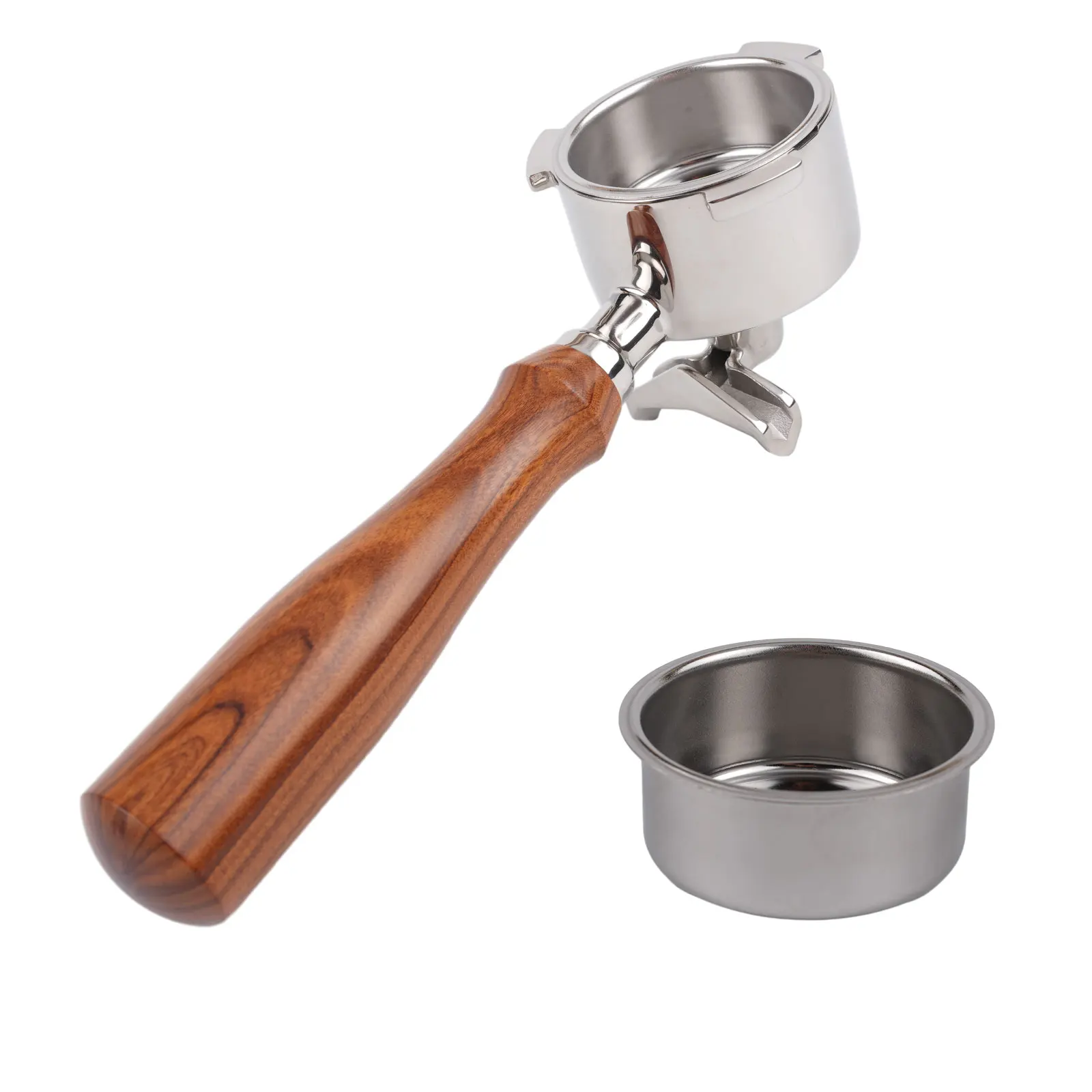 

Practical Coffee Maker Handle Dual Nozzle Dual Nozzle Set Non-pressurized Set Single-layer With Basket Rust-Resistant