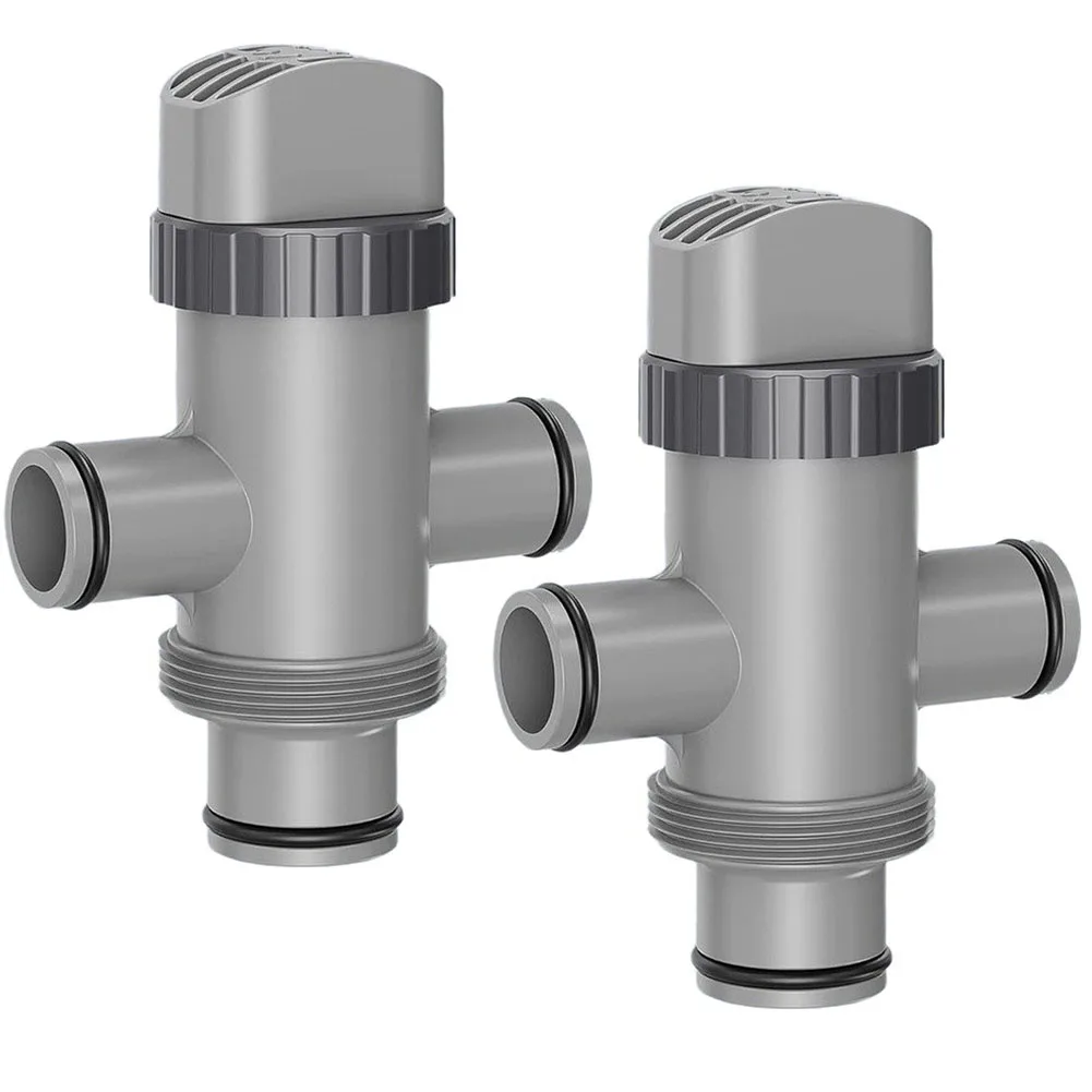 /Dual /Split /Hose Plunger Valve For For Intex Pools Gray Plastic Swimming Pool Water Flow Control Filter Maintenance Accessorie