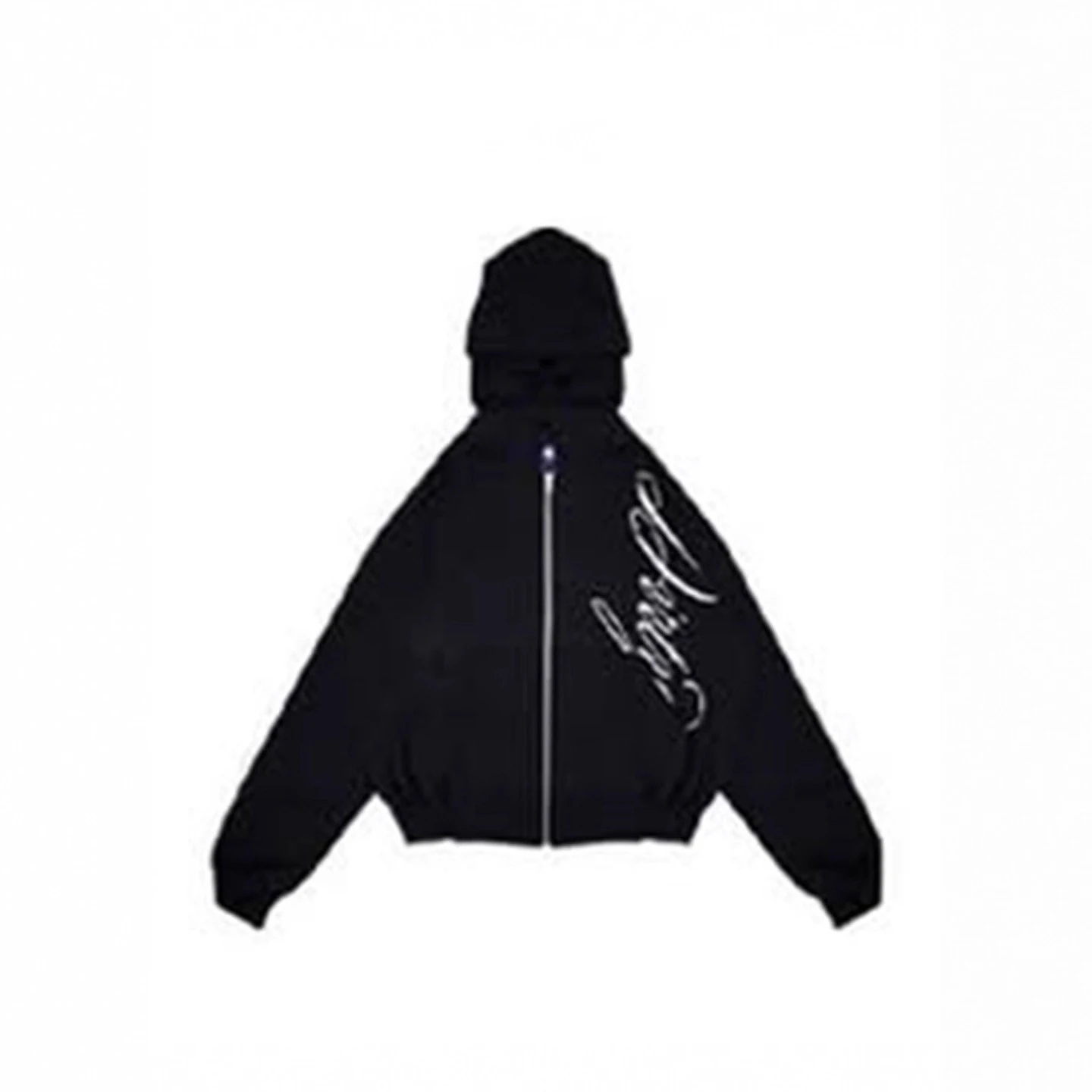 

Осенне-зимняя новая мужская и женская куртка с капюшоном на молнии Y2K, простая повседневная универсальная толстовка с капюшоном