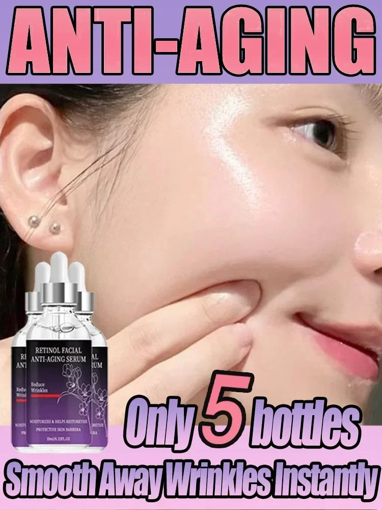 

Anti Wrinkle Serum Aging Effect Remove Facial Wrinkles Fade Fine Lines Firming Tightening Face Skin Care