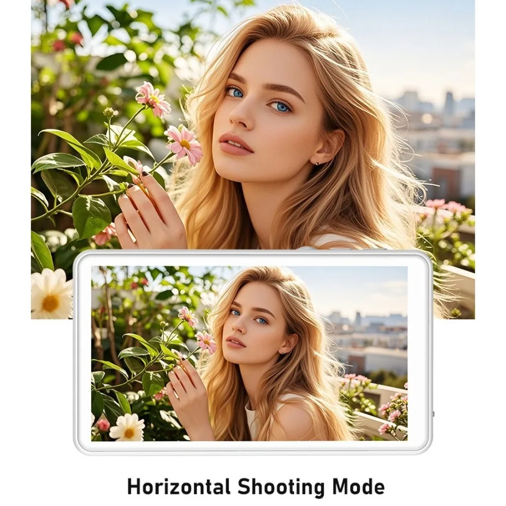 شاشة عرض سيلفي مغناطيسية شاشة LCD 4.02 بوصة شاشة كبيرة لمراقبة السيلفي شاشة عدسة خلفية لاسلكية لتصوير سيلفي