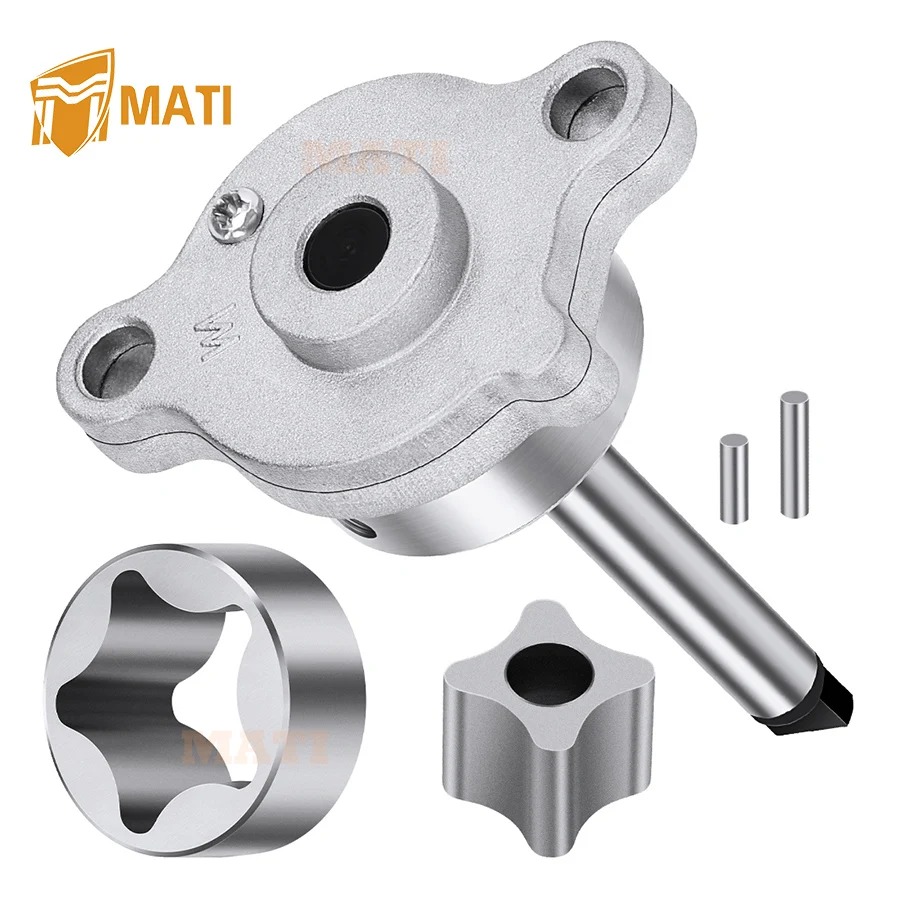 

M MATI Oil Pump Assembly & Rotor set For Suzuki QuadRacer 450 LT-R450 2006-2009 16300-45G00 16410-45G00 16410-45G10