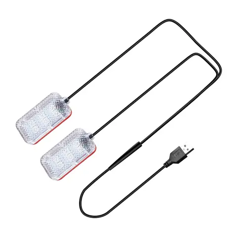 발 조명 자동차 액세서리 ﻿ USB 분위기 장식 램프가 장착된 LED 자동차 인테리어 주변 발 조명