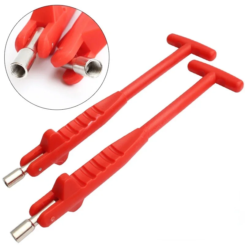 Tire Valve Stem Puller Tube Metal Tire Repair Tools Valve Stem Core Car Motorcycle Remover  Spikes For Car Tires