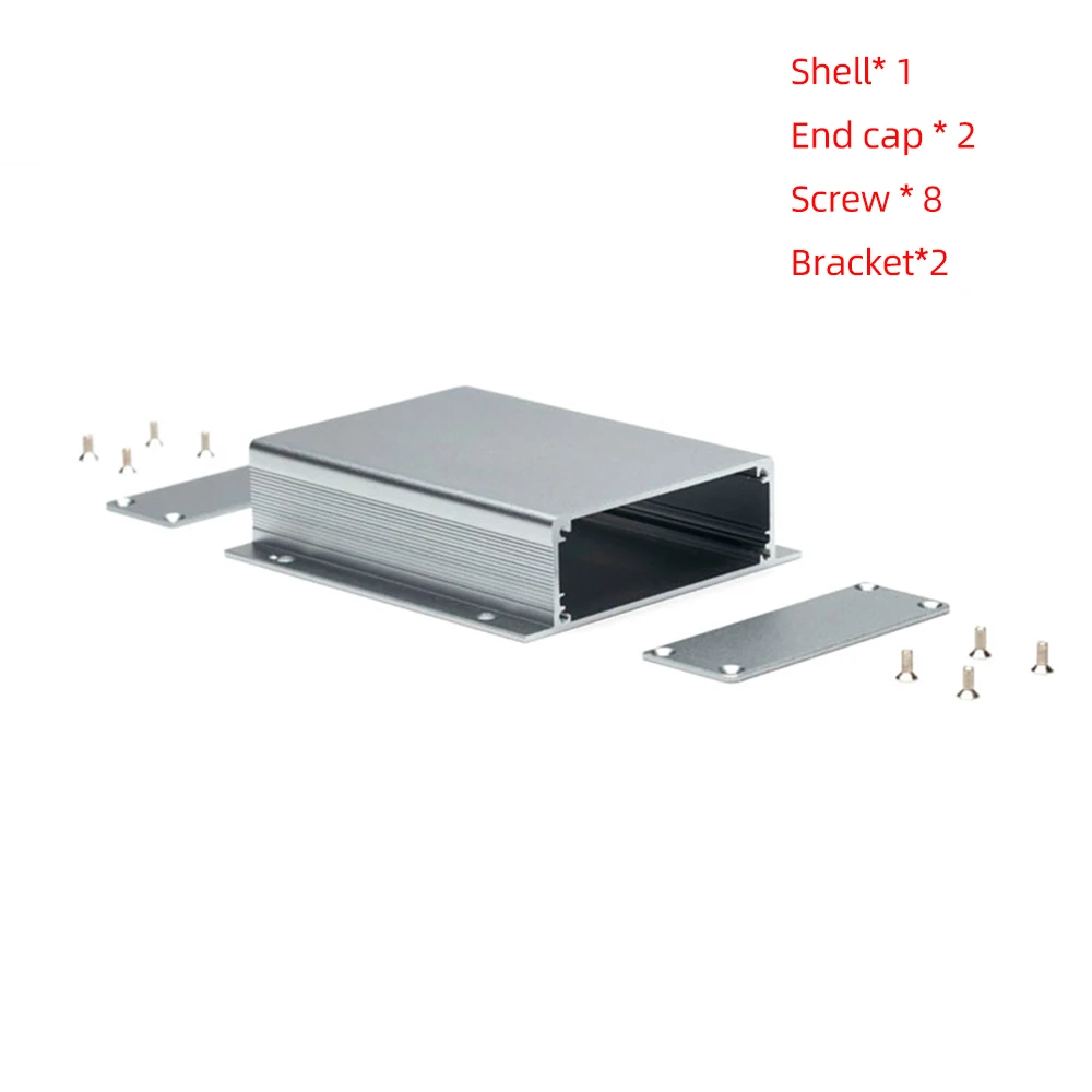 Sheet Metal Source Controller Housing Universal Electric Project IOT EnclosureAluminium profile Control Box J19 80*23.8MM