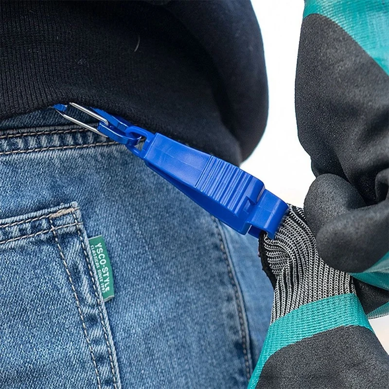 Multifunctional Glove Clip Holder Hanger Guard Labor Work Clamp Grabber Catcher Safety Work Tools Grabber Clip