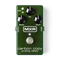 Dunlop MXR M169 MXR® CARBON COPY® ANALOG DELAY with up to 600ms of delay time and modulation