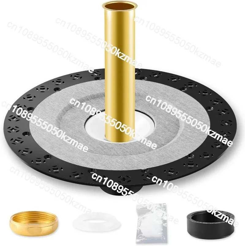 Suitable for freestanding bathtub drain roughing kit 12 baseplate with yellow