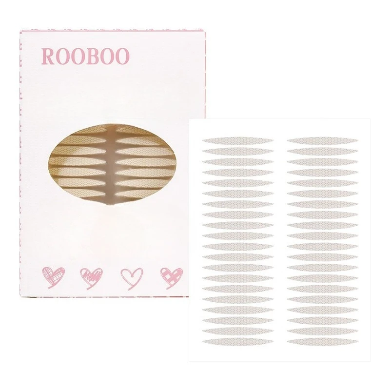 10 Sheets/lot Double Eyelid Tape Invisible Natural Eyelid Lift Band Self Adhesive Transparent Lace Fiber Waterproof Eye Stickers
