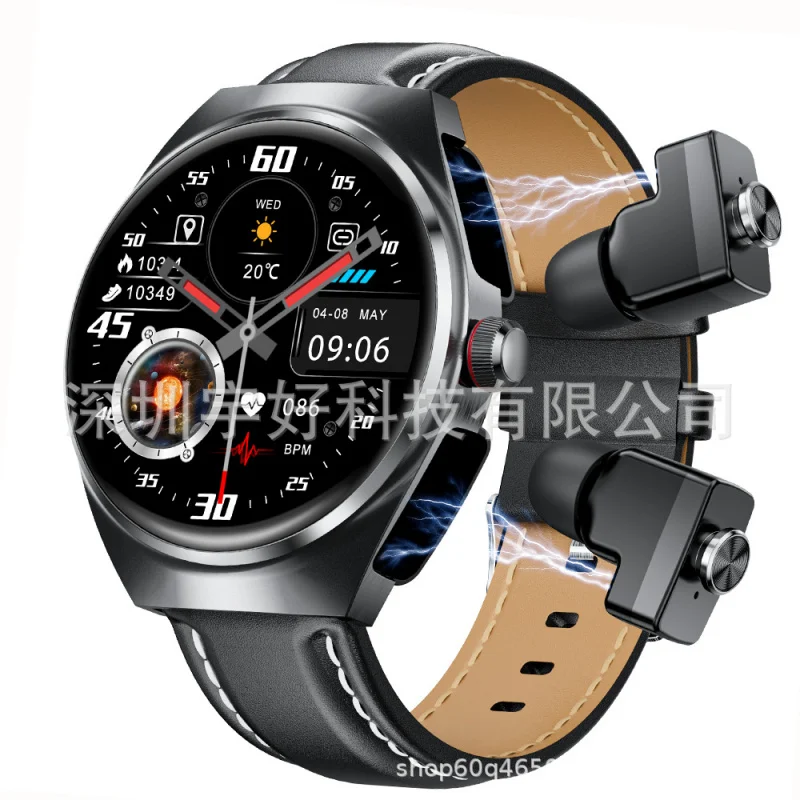 Foreign Trade New Men2Combination1HdTWSBluetooth Headset Dual-Call WaterproofGT95Business Watch