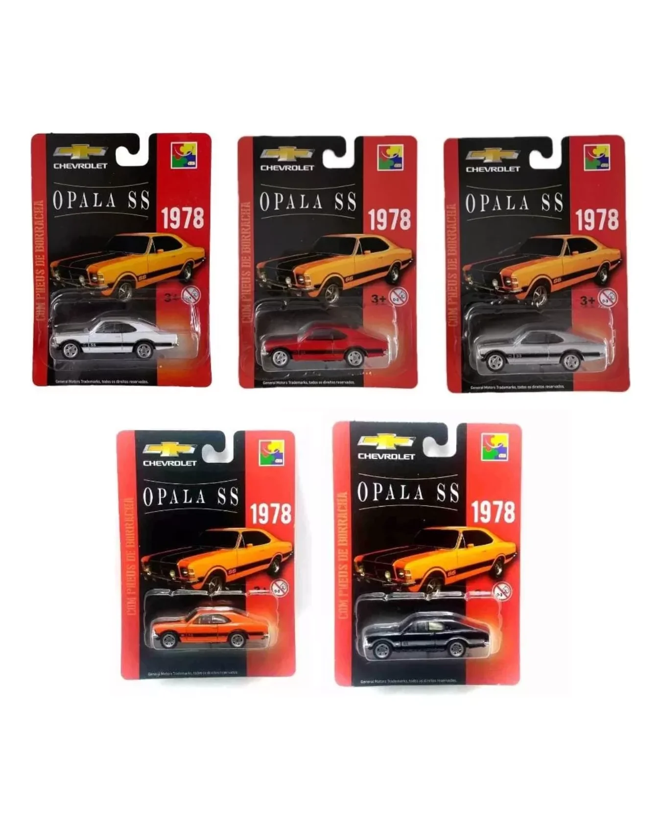 Chevrolet-ópalo 1978 SS CKS, juguetes fundidos a presión, Original 1Magnus