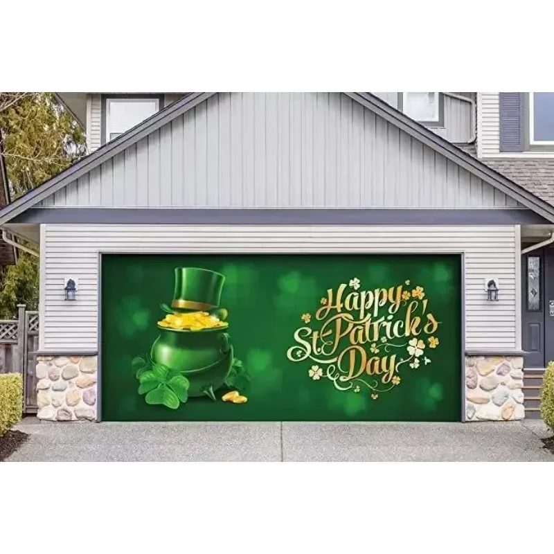 Christmas/Holiday/Birthday/Anniversary/Advertisement Decoration Garage Door Banner Vinyl Banners Clips