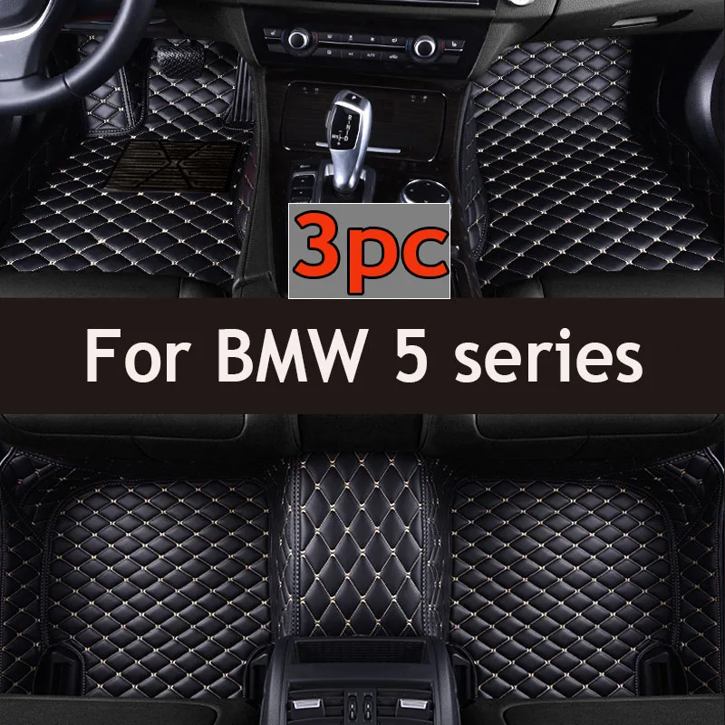 Car floor mats for BMW 5 series G30 525i 530i 540i 2018 19 20 21 22 Custom auto foot Pads automobile cover interior accessories