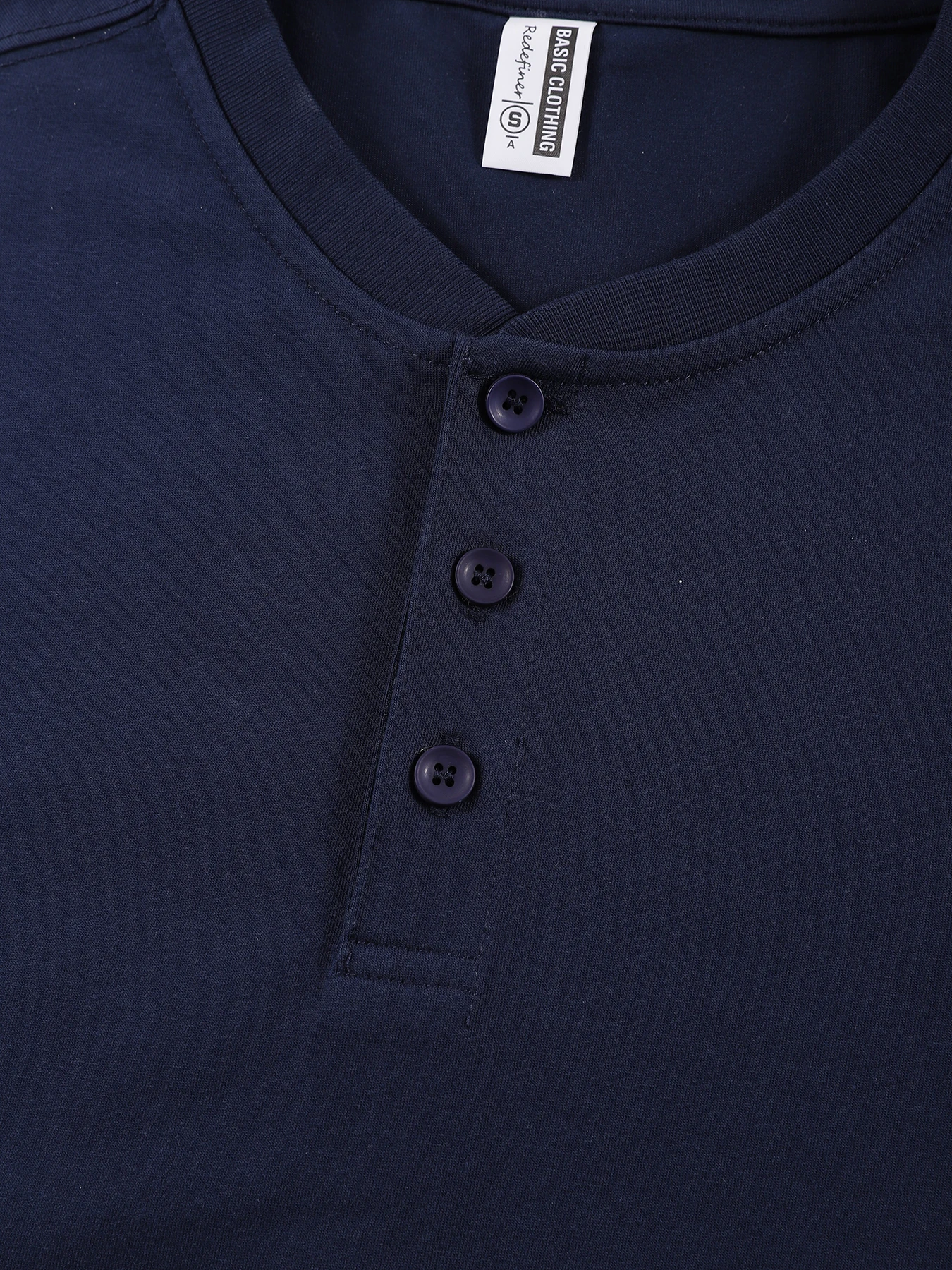 جبل نبضات القلب الإبداع يطبع رجل جديد تي شيرت عادية هينلي قميص لينة سليم الشارع الشهير الخريف الشارع كم طويل المحملة #3