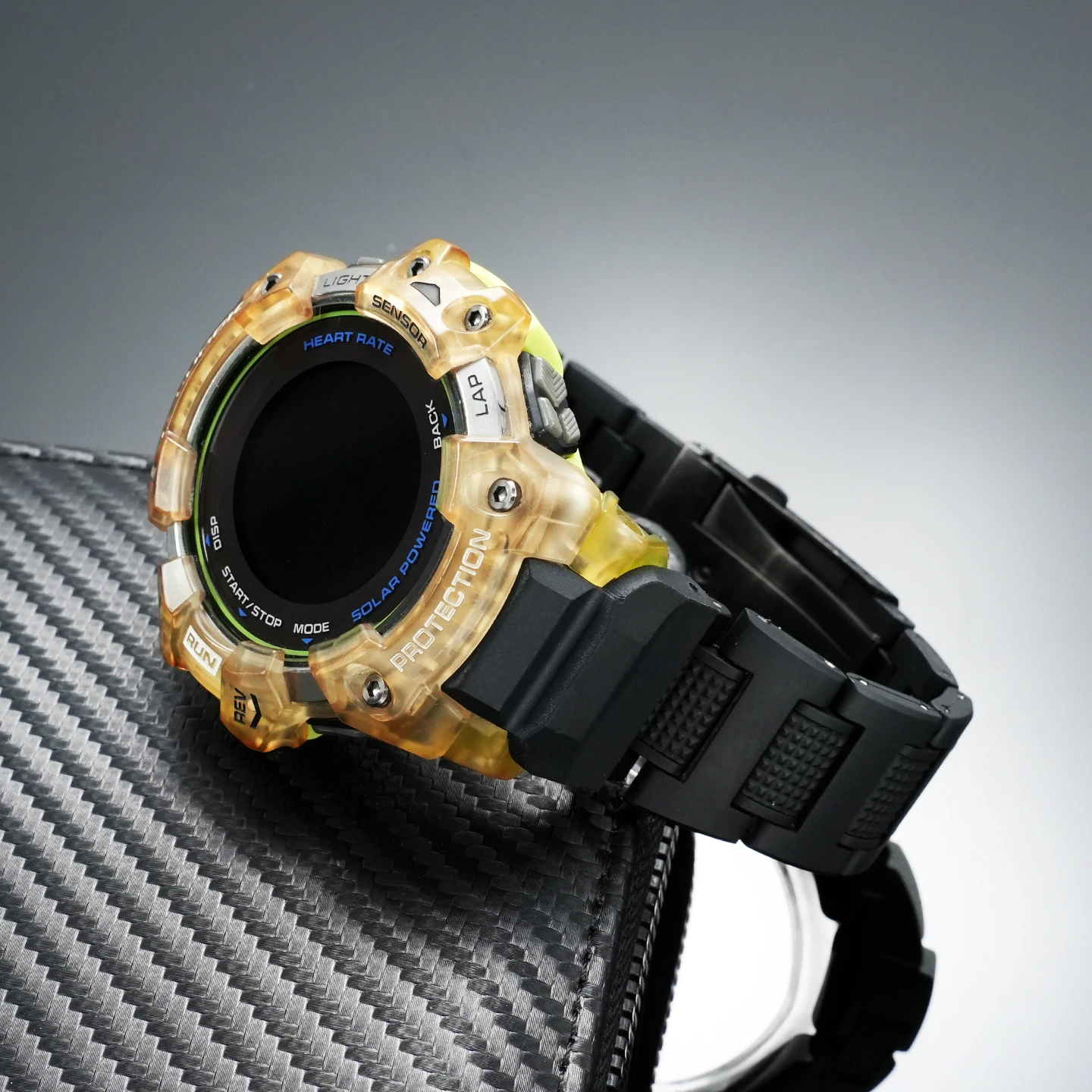 For Casio Catman Series 3475 Smartwatch: Lightweight Resin-Steel Bracelet, Compatible with GBD-H1000 Outdoor Modifications view 4