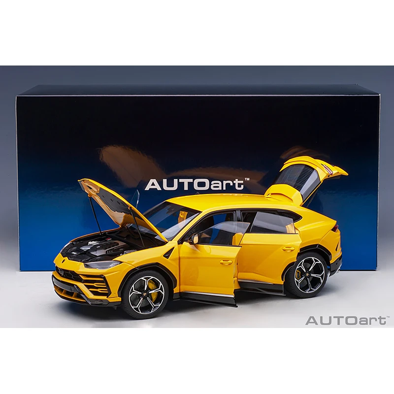 1:18 AUTOart 람보르기니 우루스 합금 자동차 모델, 수집용 시뮬레이션 자동차 모델, 금속 다이캐스트 차량