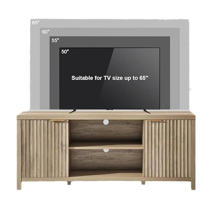 Hot-selling wooden living room TV cabinet dining room side cabinet Oxford groove cabinet foreign trade