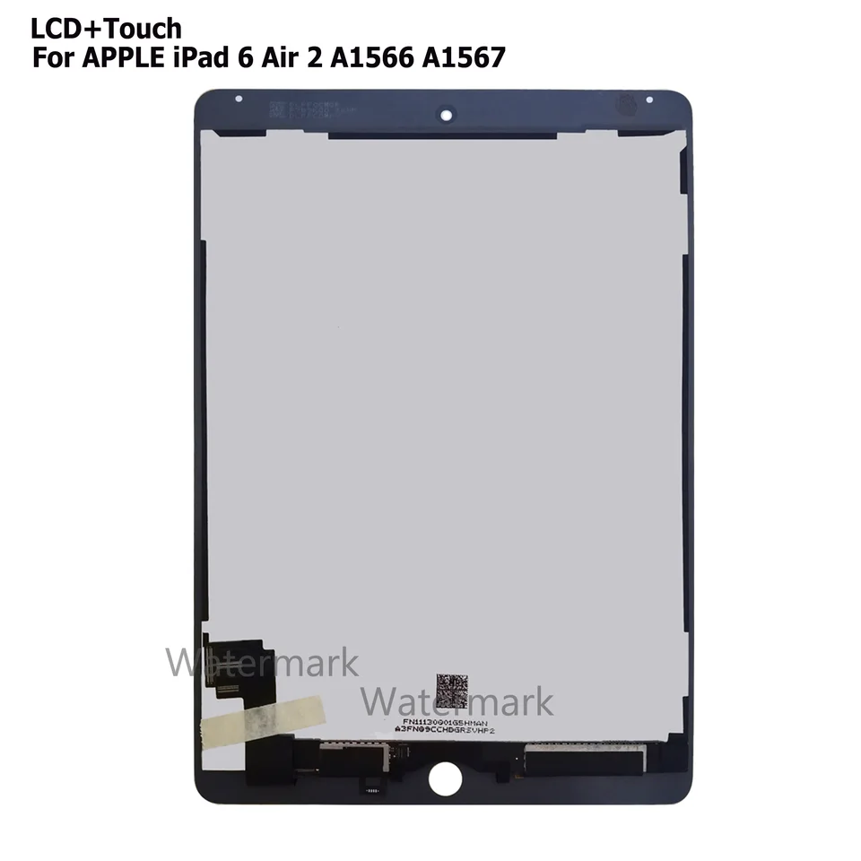 NEW LCD For Apple iPad 6 Air 2 A1567 A1566 9.7'' 100% Good Quality