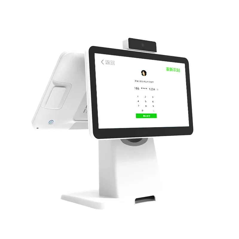 13.3 inch single and double screen Android smart capacitive touch catering milk tea convenient cash register