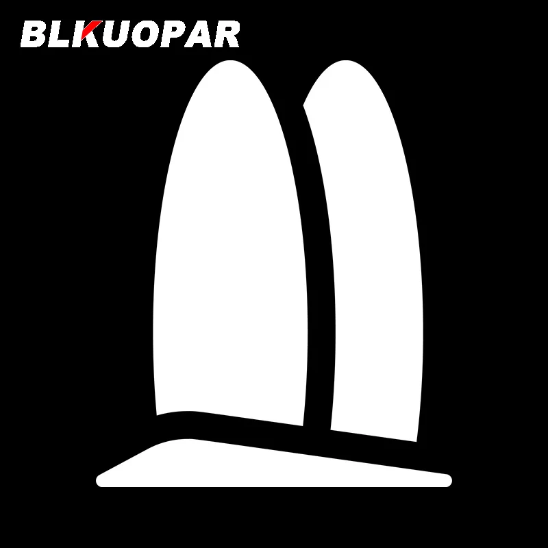 BLKUOPAR For Surf Car Stickers Sunscreen Personality Decals Funny Fashionable Windshield Surfboard Decor Vinyl Car Wrap