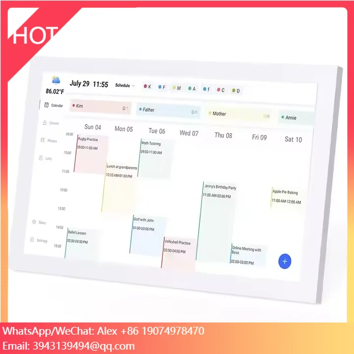

Skylight 15.6 Inch Digital Chore Chart Smart Touchscreen Interactive Display For Family Schedules Wall Mount Digital Frame