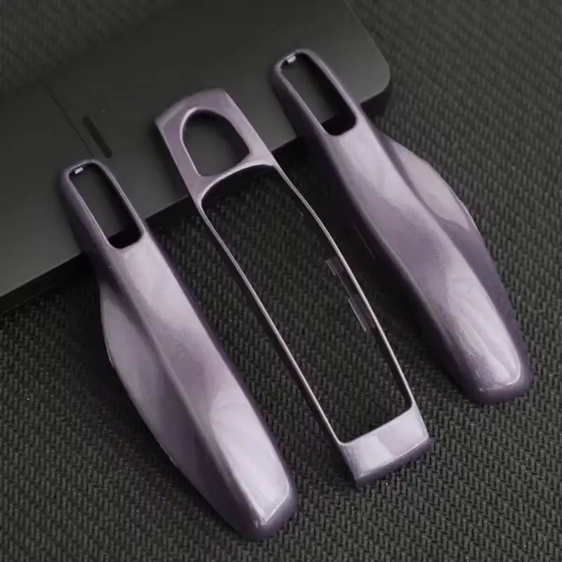 

Car Smart Remote Key Case Fob Covers Set Shell For Porsche Panamera Spyder Carrera Macan Boxster Cayman Cayenne 911 970 981 991