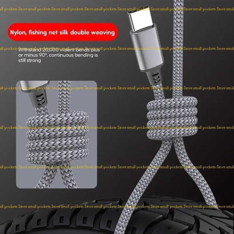 

R1WD PD60W Кабель USB C — USB C Тип C — Тип C Зарядный кабель Данные для быстрой зарядки