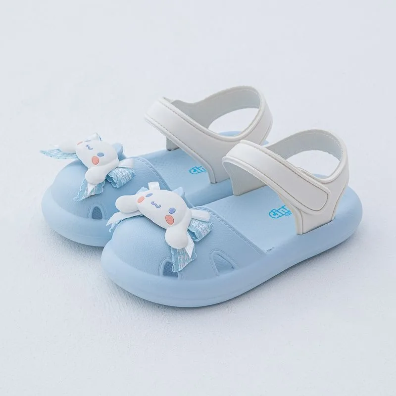 

Cinnamoroll Kawaii Sanrio Anime Pendant Girls Princess Slipper Cute My Melody Summer Children Sandals Ins Gifts for Girls
