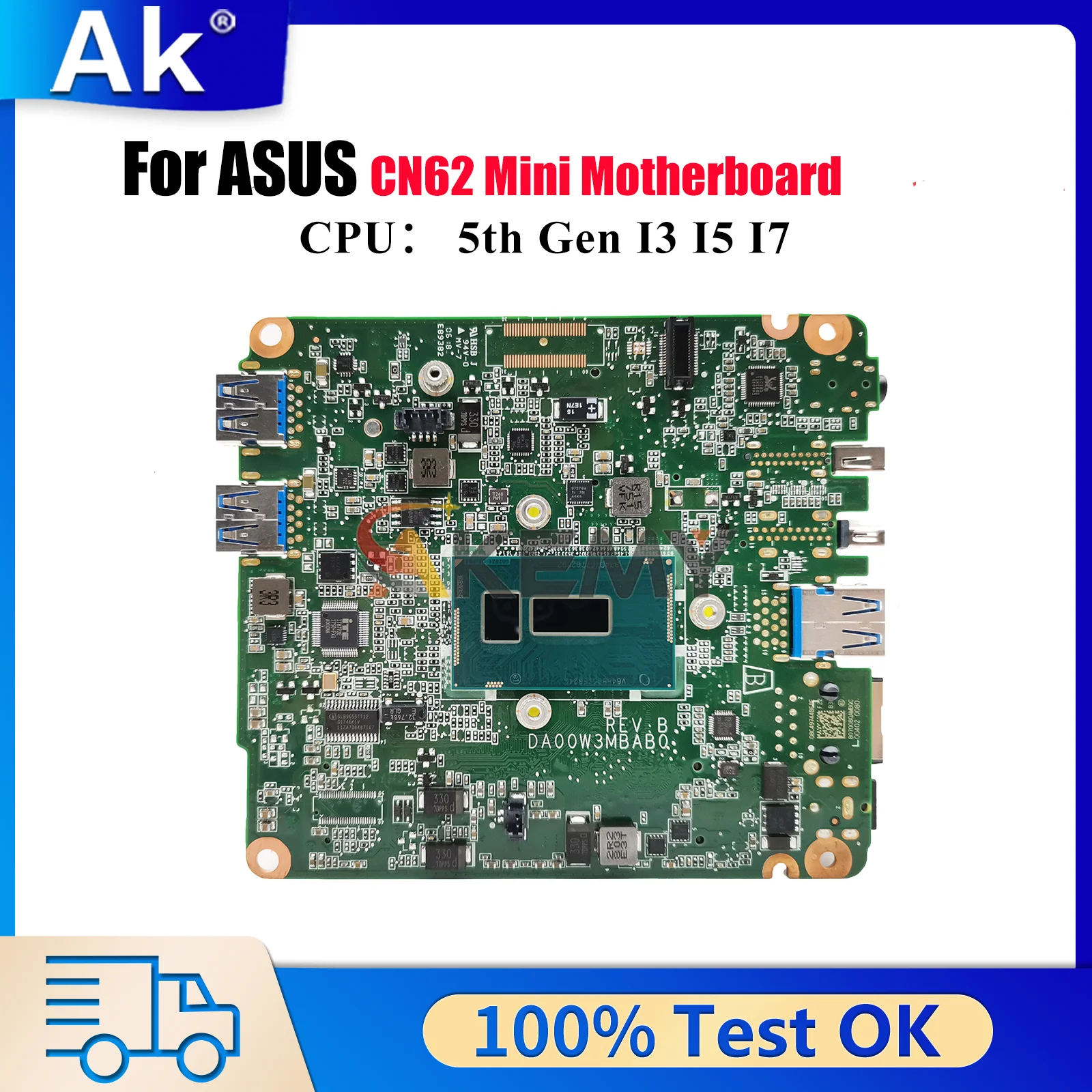 

CN62 Laptop Motherboard For ASUS Chromebook CN62 CN62 Notebook Mainboard With I3 I5 I7 CPU 100% tests OK fast shipping stk